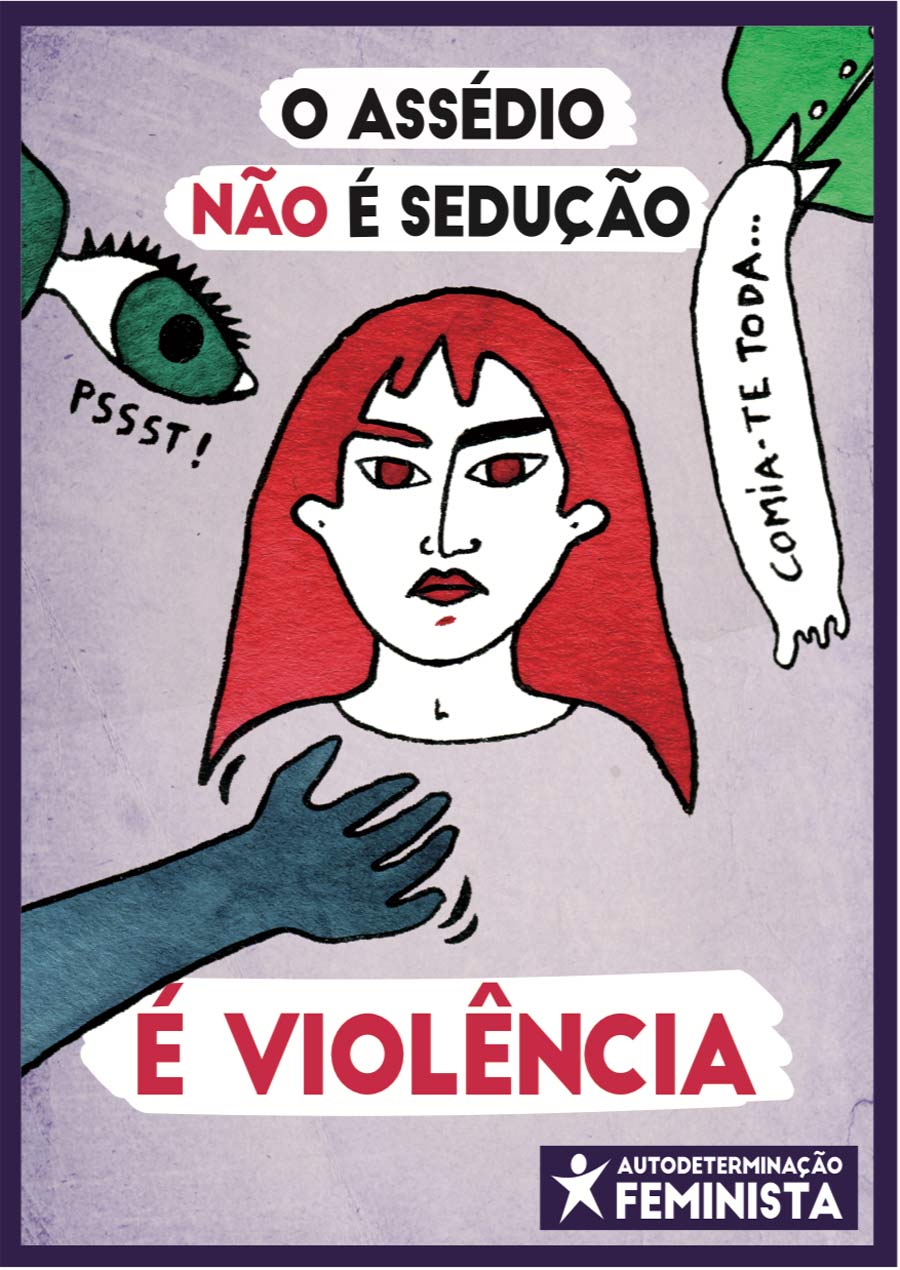 autocolante assédio