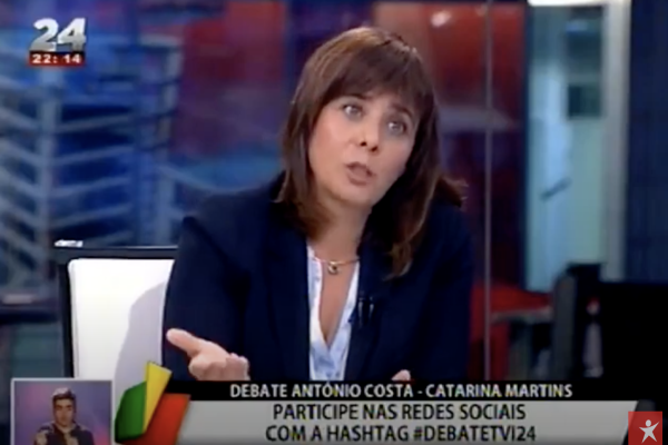 No debate com António Costa, Catarina Martins abre a porta à “geringonça”