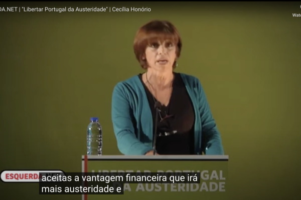 A sessão “Libertar Portugal da Austeridade” junta na Aula Magna dirigentes do PS, Bloco e PCP, com Mário Soares, Sampaio da Nóvoa e Maria do Rosário Gama.