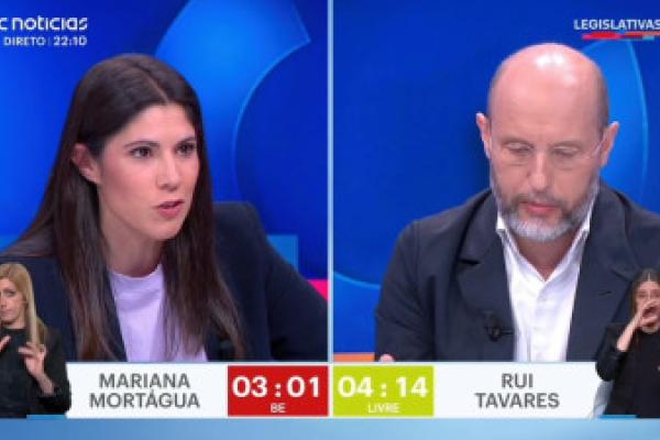 Aumento da despesa em armas dividiu Bloco e Livre no debate