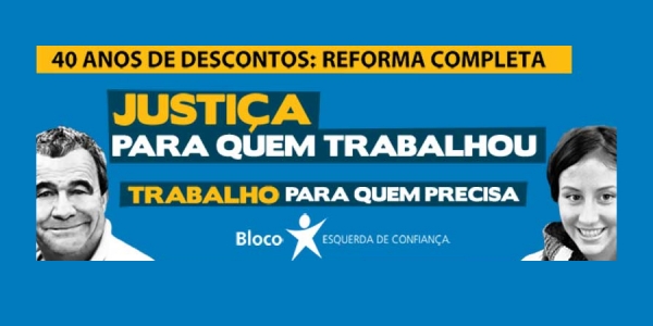 Outdoor do Bloco apela a justiça para quem trabalhou 40 anos