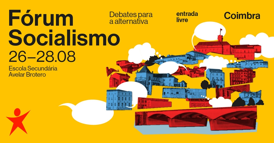 Fórum Socialismo 2022: de 26 a 28 agosto em Coimbra