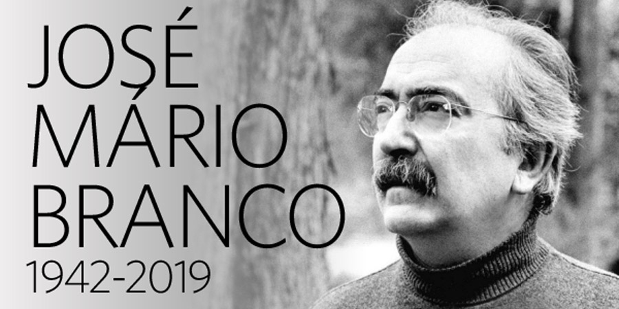 Nota de pesar pelo falecimento de José Mário Branco