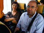 Catarina Gomes e Paulo Corceiro, cabeças de lista do Bloco para as Câmaras de Aveiro e Ílhavo, respectivamente