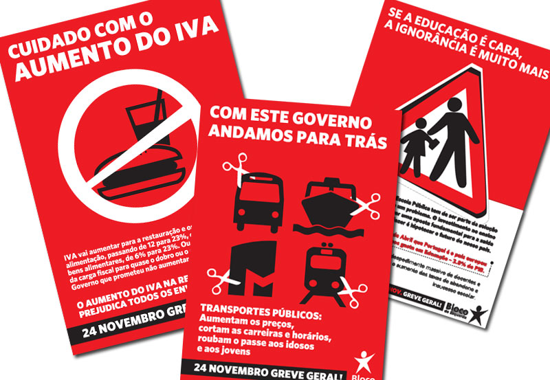 Folhetos do Bloco