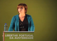Cecília Honório interveio na sessão da Aula Magna Cecília Honório interveio na sessão da Aula Magna